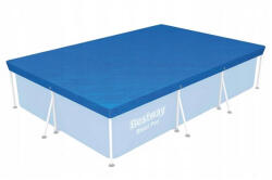 Bestway Flowclear Medencetakaró Fólia Téglalap Alakú Medencéhez - 300 x 201 cm, Kék