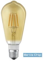 OSRAM Smart+ Bluetooth vezérlésű arany búra/5, 5W/600lm/DIM/2500K/E27 LED Edison körte izzó (SMART+ BT FIL EDISON 45 5,5W E27 DIM GOL)