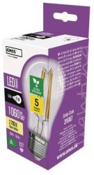 EMOS Filament A60 LED izzó, foglalat: E27, 5 W, meleg fehér