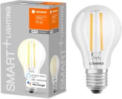 OSRAM Smart+ Wifi vezérelt 2700K E27 LED körte alakú filament fényforrás
