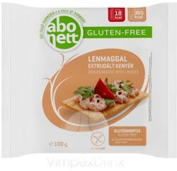 Abonett extrudált kenyér lenmaggal gluténm. 100g - alkuguru