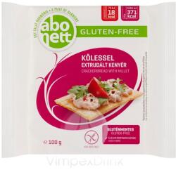 Abonett extrudált kenyér gluténmentes köleses 100g/12/ - alkuguru
