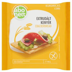 Abonett Extrudált kenyér, ABONETT, 100 g, kukoricás, gluténmentes (KHE057) (KHE057)