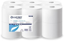 Lucart Toalettpapír, 2 rétegű, 12 tekercses, LUCART "Strong L-One mini 180", hófehér (UBC76) - jatekotthon