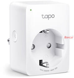 TP-Link Okos Dugalj Wi-Fi-s Fogyasztás mérővel, TAPO P110(4-PACK) (TAPO P110(4-PACK)) - berczitech