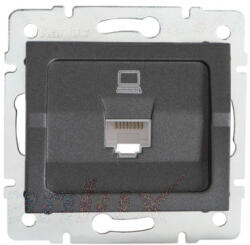 Kanlux 25226 LOGI Miniatura LOGI 02-1390-041 gr - MOWIONMiniatura schematu LOGI 02-1390-041 gr Szimpla számítógép-csatlakozó (2x RJ45Cat 5e Jack) (25226)