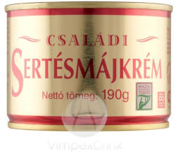  Szegedi Sertésmájkrém Családi Tz. 190g - delfinbuvar