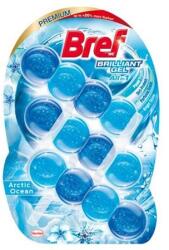 Bref WC-tisztítógél, 3x42 g, BREF Brilliant gél , Arctic Ocean (23937) - molnarpapir
