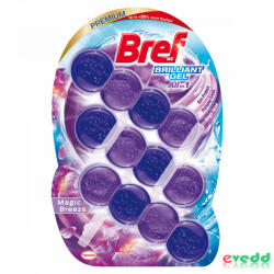Bref Wc Illatosító Brilliant Gél 3*42Gr Magic Breeze