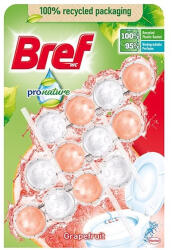 Bref Toalett illatosító golyó BREF ProNature Grapefruit 3x50 g - papir-bolt