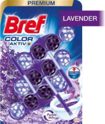 Bref WC Color Aktiv+ Lavender illatosító golyó 3x50g (9000101089646)