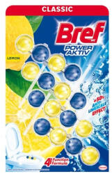 Bref Toalett illatosító golyó BREF Power Aktiv Lemon 3x50 g (C34856) - papir-bolt