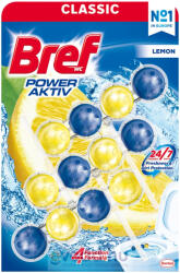 Bref Wc Illatosító Power Aktiv 3*50Gr Lemon