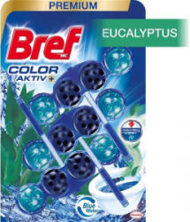 Bref WC Color Aktiv+ Eucalyptus illatosító golyó 3x50g (9000101018066)