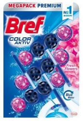 Bref WC illatosító golyós 3 x 50 g. Bref Color Aktiv Fresh Flowers (4375) - nyomtassingyen