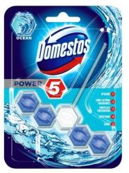 Domestos WC fertőtlenítő, 1 db-os, DOMESTOS "Power 5", óceán (68123881/67303747) - tonerpiac