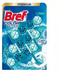 Bref Toalett illatosító golyó BREF Color Aktiv Ocean 3x50 g - papir-bolt