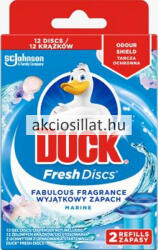 DUCK Fresh Discs Wc-Tisztító Korong Utántöltő Marine 2x36ml