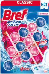 Bref Wc Illatosító Power Aktiv 3*50Gr Flower