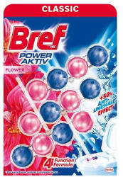 Bref Toalett illatosító golyó BREF Power Aktiv Fresh Flower 3x50 g - papir-bolt