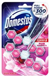 Domestos WC fertőtlenítő, 2 db-os , DOMESTOS "Power 5", pink magnólia (68604707/67292836) - nyomtassingyen