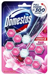 Domestos WC fertőtlenítő, 2 db-os , DOMESTOS "Power 5", pink magnólia (68604707/67292836) - tonerpiac