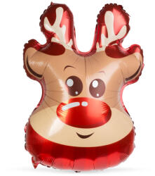 Family Collection Karácsonyi lufi - alumínium fólia - rénszarvas - 70 x 48 cm (58241C) - gardenet