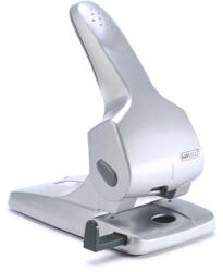 Rapesco Lyukasztó, nagyteljesítményű, kétlyukú, 65 lap, fém, RAPESCO "Zero 65", ezüst (IR0732) (IR0732)