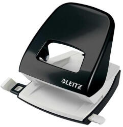 Leitz Lyukasztó, kétlyukú, 30 lap, LEITZ "Nexxt Wow", fekete (E50081095) (E50081095)