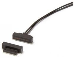 SATEL B-1S BR Mini felfúrható mágneses nyitásérzékelő; középső kábelkivezetés; barna (B-1S BR)