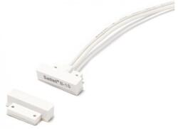 SATEL B-1S Mini felfúrható mágneses nyitásérzékelő; középső kábelkivezetés; fehér (B-1S) - digipont