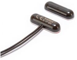 SATEL B-1P BR Mini ragasztható mágneses nyitásérzékelő; középső kábelkivezetés; barna (B-1P BR) - digipont