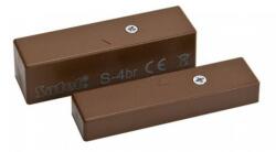 SATEL S-4 BR Mágneses nyitásérzékelő; felületre szerelhető; szabotázs áramkörrel (S-4 BR)