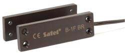 SATEL B-1F BR Mini felfúrható mágneses nyitásérzékelő; oldalsó kábelkivezetés; barna (B-1F BR) - hik-online