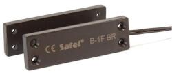 SATEL B-1F BR Mini felfúrható mágneses nyitásérzékelő; oldalsó kábelkivezetés; barna (B-1F BR) - digipont