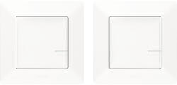 Legrand Set întrerupător simplu & întrerupător tip telecomandă Legrand Valena Life with Netatmo, alb, conexiune ZigBee, 2 piese (L752152)