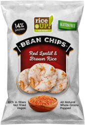 RiceUP! proteines chips vörös lencsével 60 g - foodker