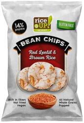RiceUP! Rizschips RICE UP proteines vöröslencsével 60g