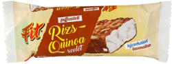  Fit puffasztott rizs-quinoa szelet tejcsokoládés 18g - totalvital