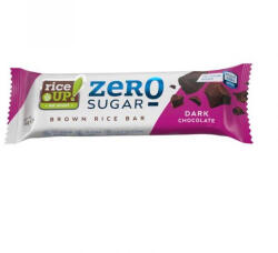 RiceUP! zero rizsszelet étcsokoládéval hozzáadott cukor nélkül 18 g - delfinbuvar
