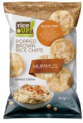 RiceUP! Barnarizs chips, 60 g, RICE UP, humusz (KHK981) - webpapir