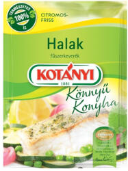 Kotányi könnyű konyha halak fűszerkeverék 25g - hogymi