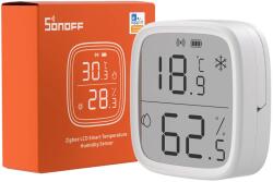 Sonoff Senzor de temperatura si umiditate SONOFF SNZB-02D Zigbee 3.0 cu afisaj LCD (SNZB-02D) - rovo