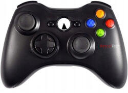 FroggieX XBOX 360/PC Kiegészítő Vezeték nélküli kontroller + Vezeték nélküli adapter, Fekete (PRCX360PCWLSSBK)