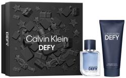 Calvin Klein Defy Set cadou, Apă de toaletă 50 ml + Gel de dus 100 ml, Bărbați
