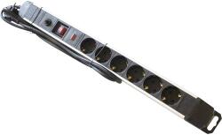 Strohm 6 Plug 2 m Switch (SM-PR-6P-USS-BK)