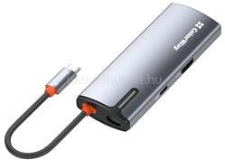 ColorWay CW-HUB01 USB-elosztó dokkolóállomás, USB-C 5-b-1 Type C PD 100W/USB3.0x3/HDMI 4K (CW-HUB01) (CW-HUB01)