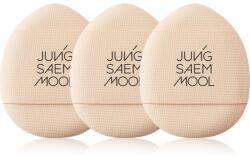 Jung Saem Mool Skinny-Tap Puff precíz make-up szivacs 3 db