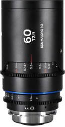Venus Optics Nanomorph 60mm T2.9 1.5X S35 Macro 1: 2 (Blue) ARRI PL + EF (VE6029PLEFB)