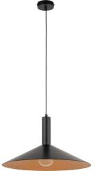 Sigma Lustră pe cablu CAPRI 1xE27/15W/230V d. 50 cm negru/cupru (SI0469)